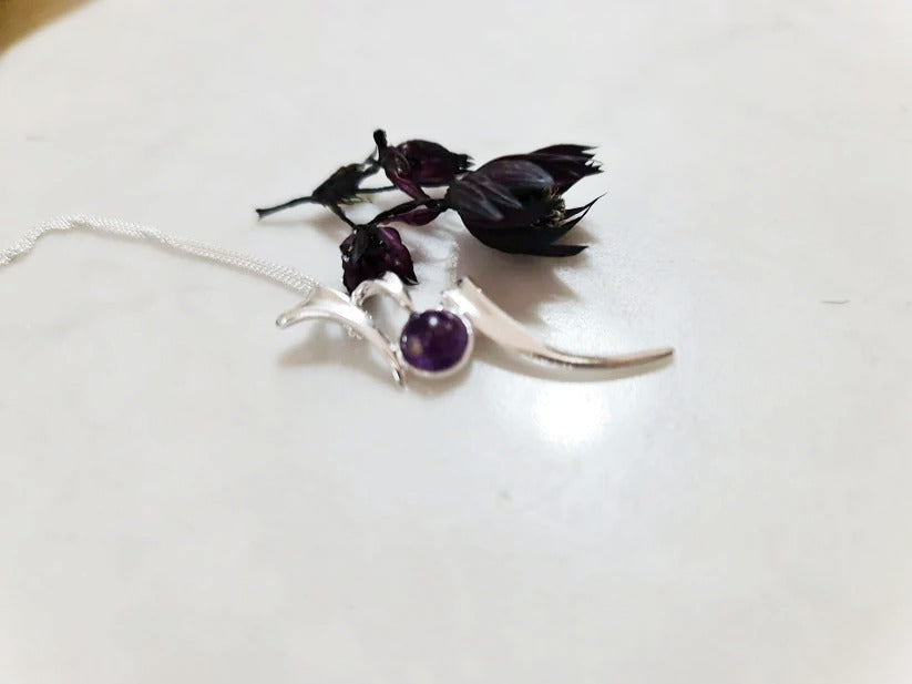 Sterling Silver Bolt Keepsake Necklace