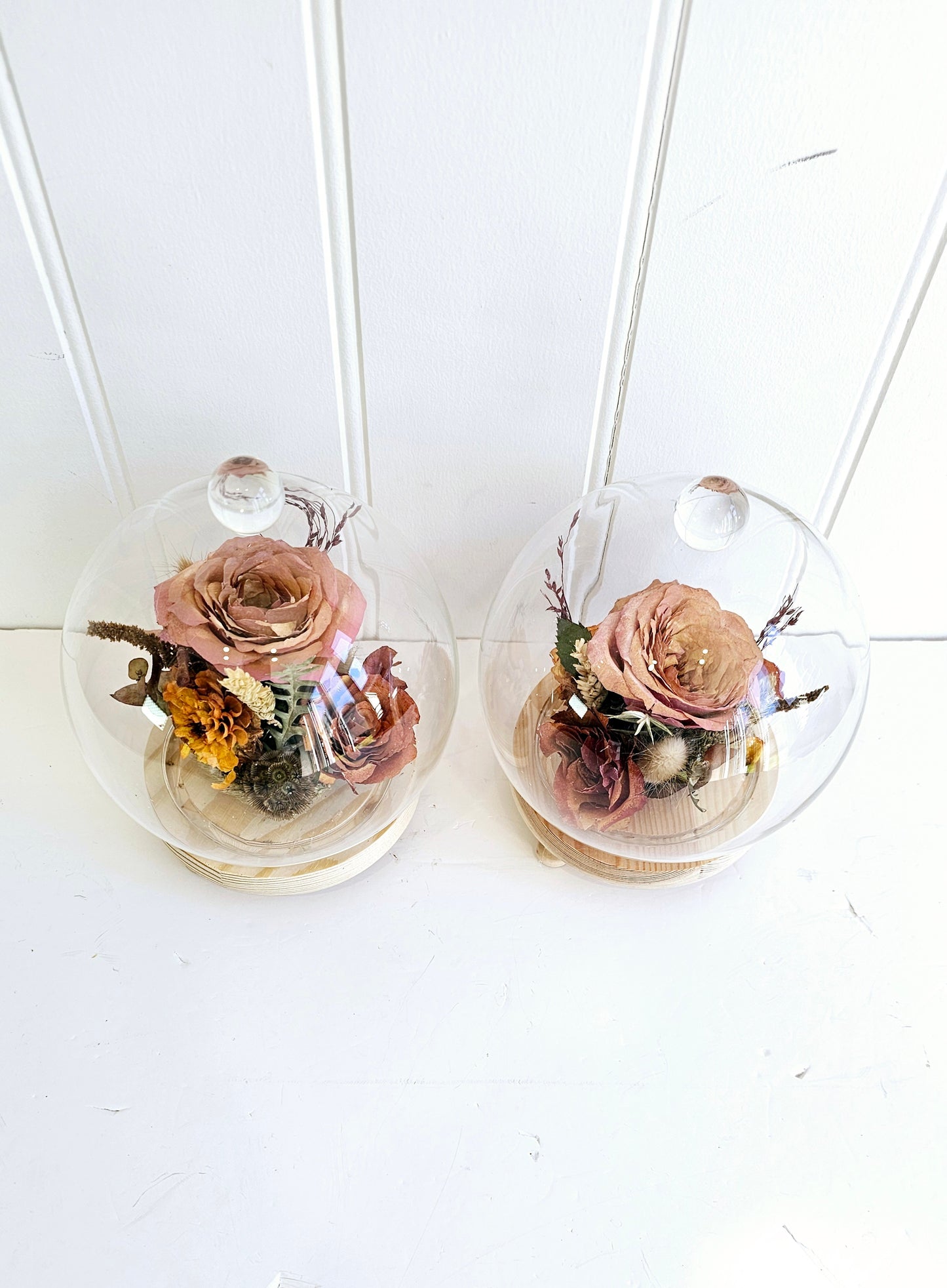 Flower Preservation Globe Bell Jar – Wedding & Funeral Keepsake UK