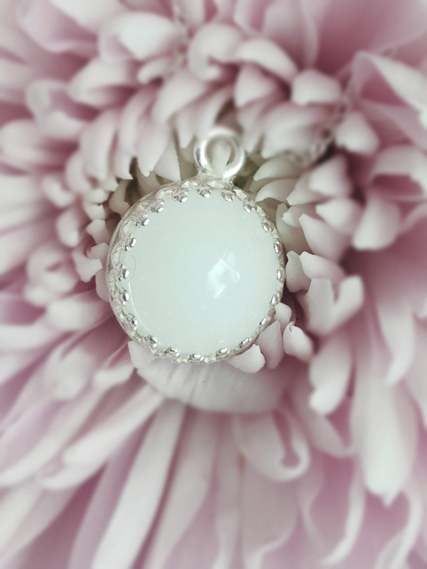 Breastmilk Jewellery UK – Crown Breastmilk Necklace New Mum Gift