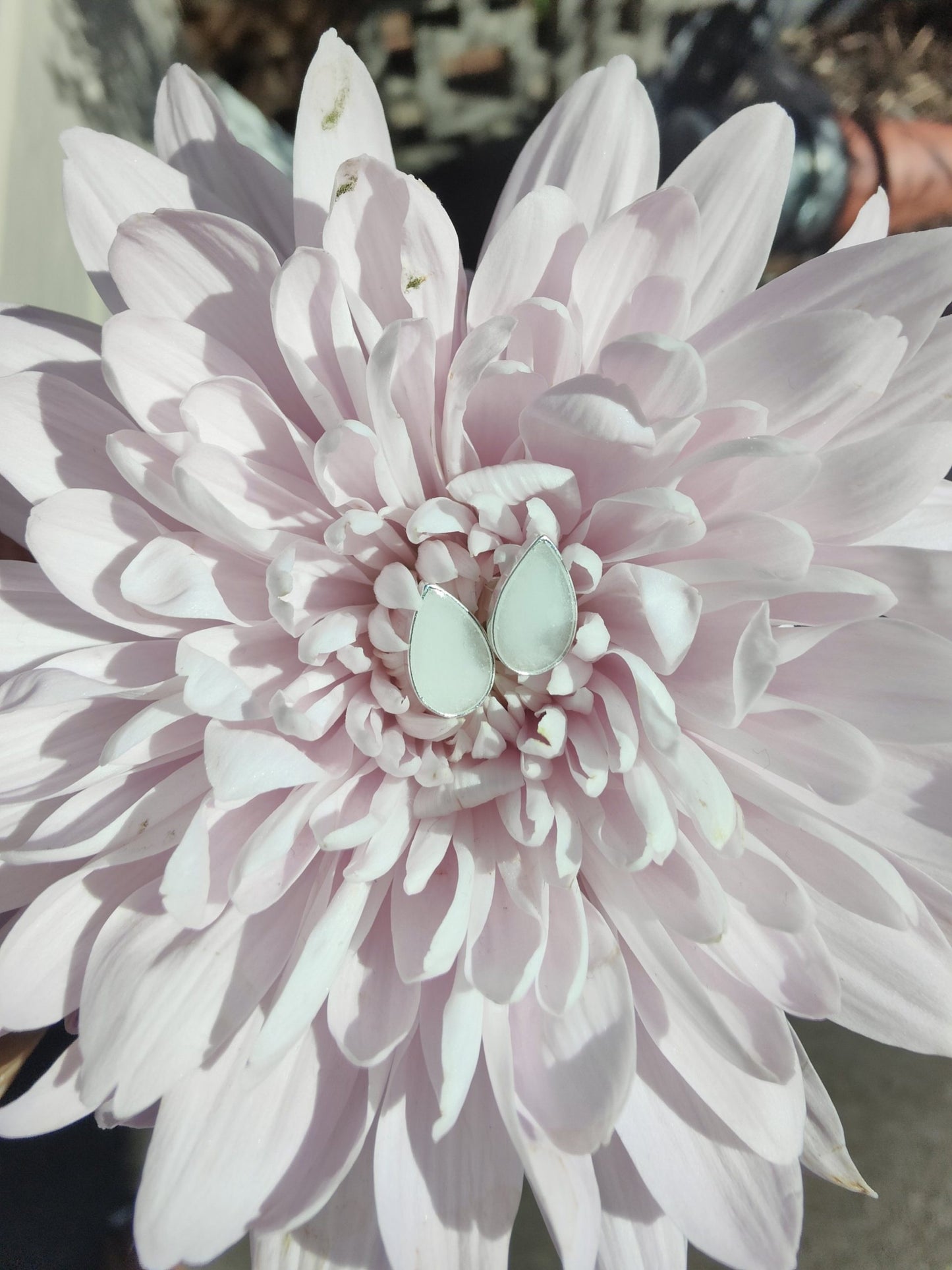 Teardrop Breastmilk Stud Earrings