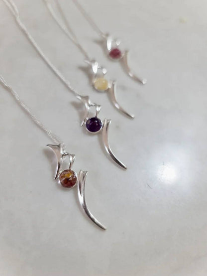 Sterling Silver Bolt Keepsake Necklace