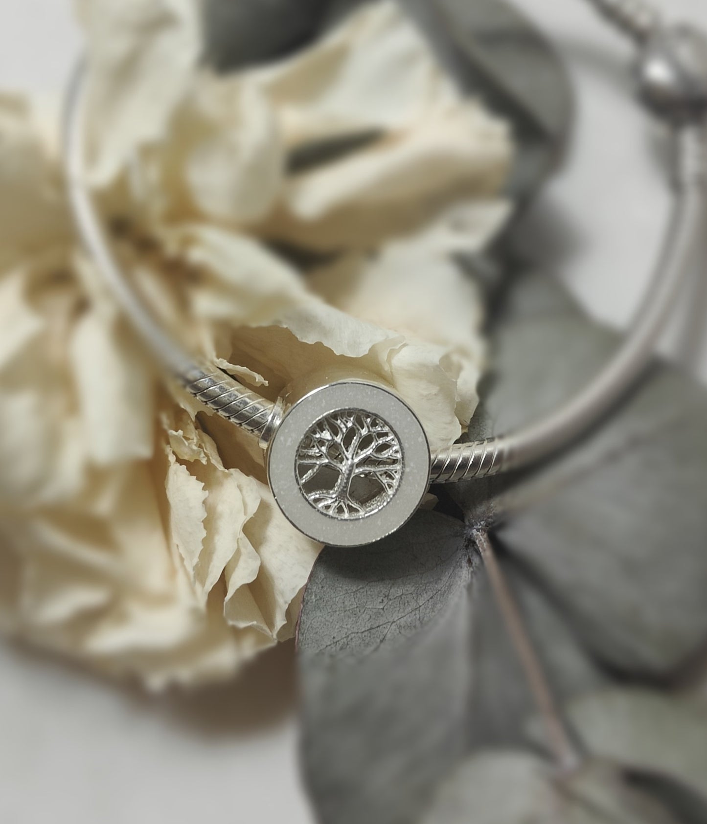 Breastmilk Jewellery UK – Sterling Silver Tree of Life Breastmilk Charm