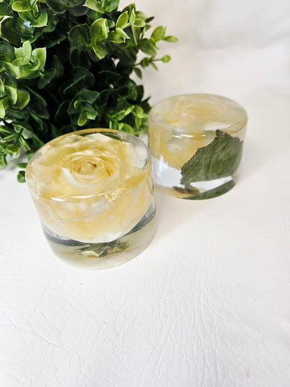 Wedding Bouquet Paperweight – Preserved Flowers in Resin UK Wedding Keepsake