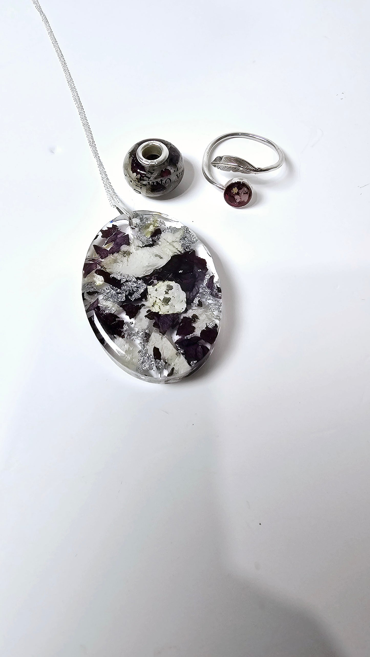 Pendant Necklace – Round or Oval (Sterling Silver)