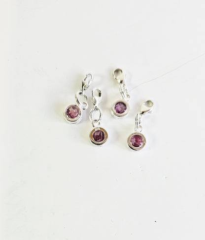 Sterling Silver Resin Memory Charm for Thomas Sabo Bracelets