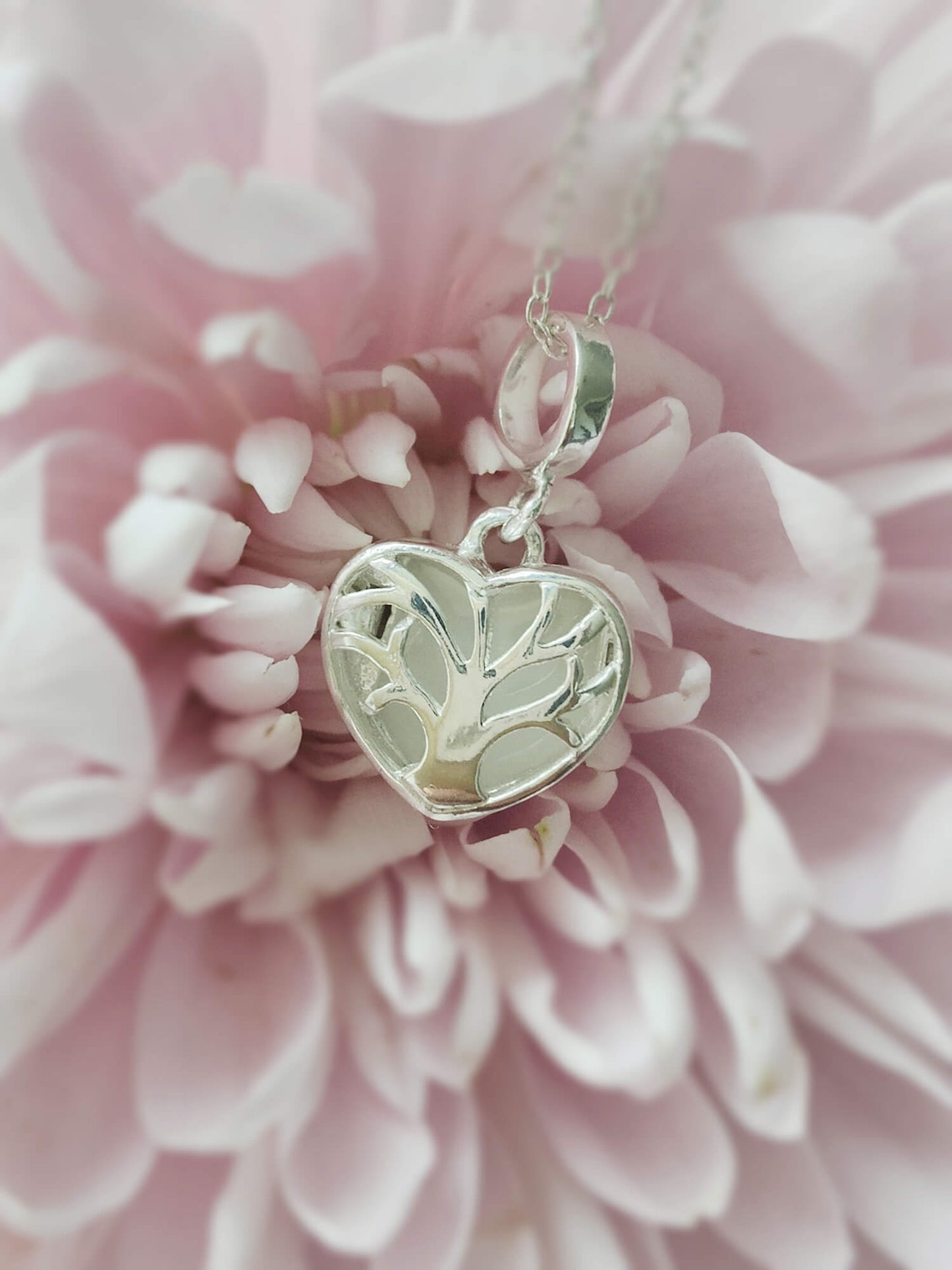 Tree of Life Breastmilk Necklace – Sterling Silver