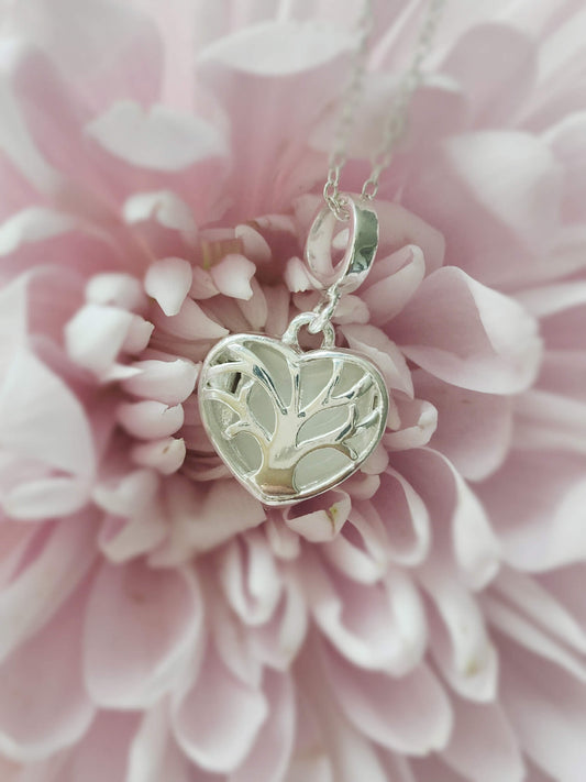Tree of Life Breastmilk Necklace – Sterling Silver