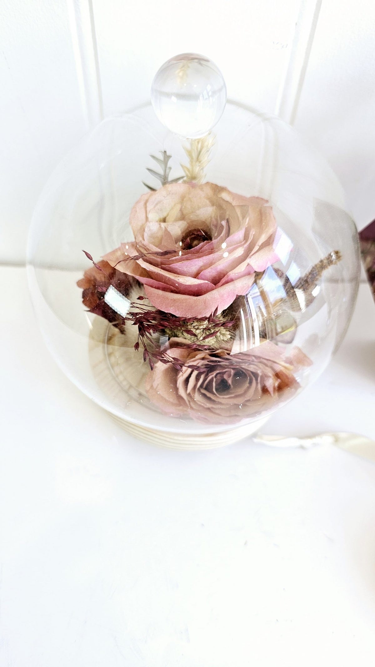 Flower Preservation Globe Bell Jar – Wedding & Funeral Keepsake UK