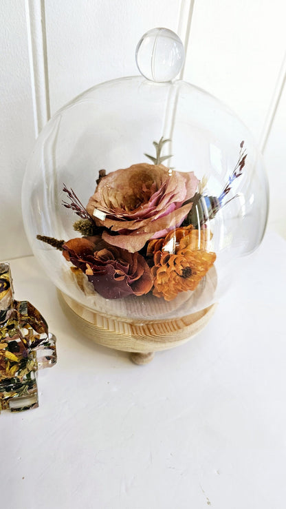 Flower Preservation Globe Bell Jar – Wedding & Funeral Keepsake UK