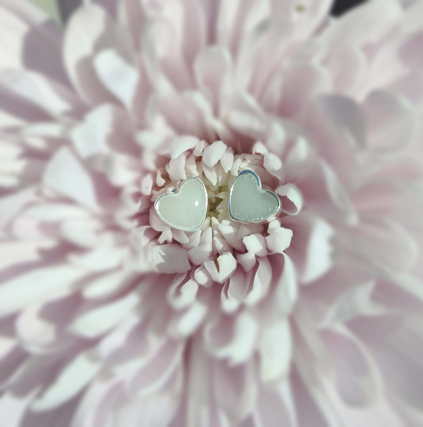 Milk Heart Breastmilk Earrings – Sterling Silver