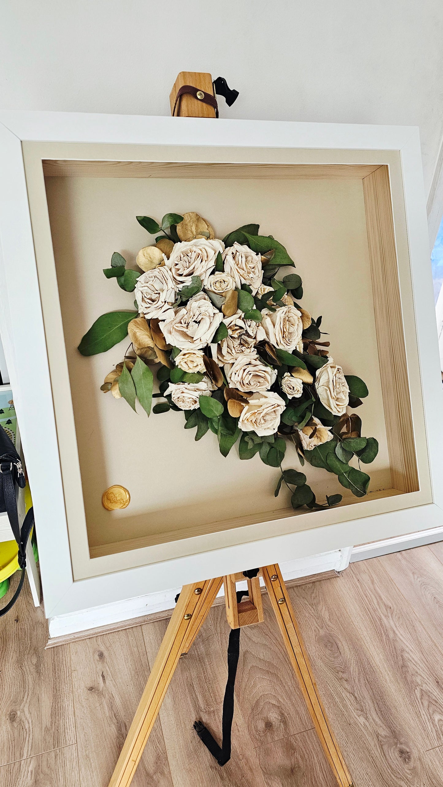 wedding bouquet keepsake framed display