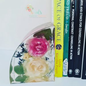 Flower Preservation Book End