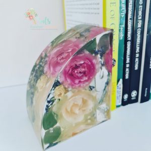 Flower Preservation Book End