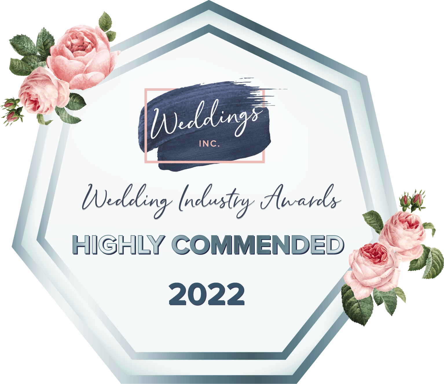 Sal's Forever Flowers, winner of the Highly Commended 2022 Wedding Industry Awards